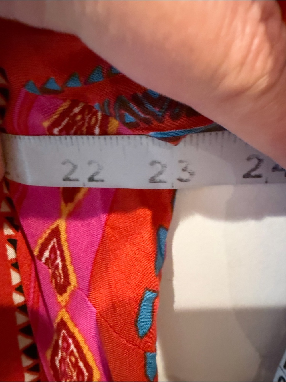 NWT Savanna Jane Red & Blue Embroidered Blouse Size Large - Picture 16 of 16